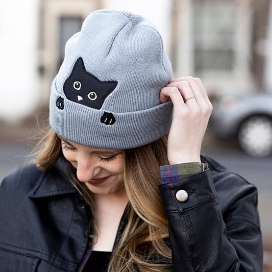 Cat Beanie Winter Hats for Women